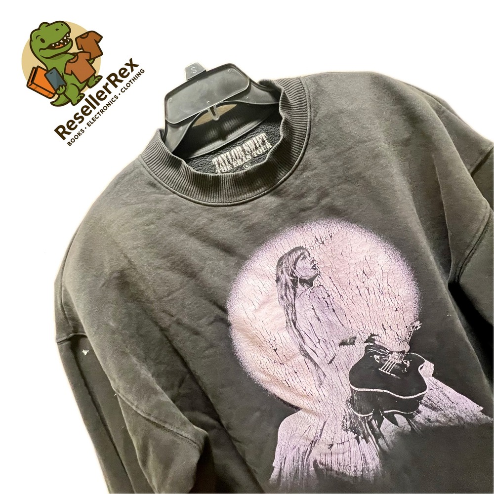 Taylor‎ Swift The Eras Tour Enchanted Live Black Crewneck Sweatshirt Kids Size L
